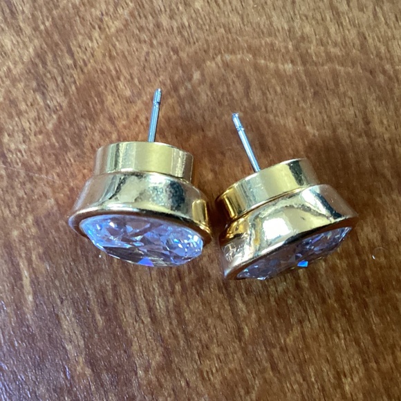 Michael Kors Gold-tone Stud Earrings - Picture 8 of 8